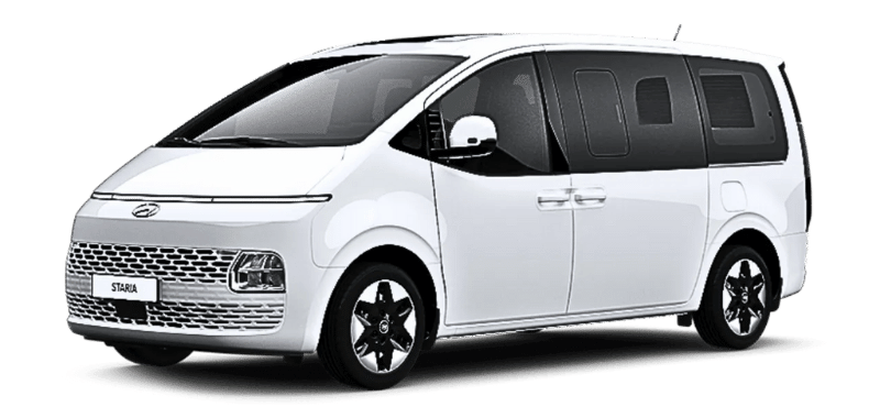 Staria 7 Seater Van rental for Umrah groups